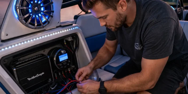 Marine Audio & LED Installation