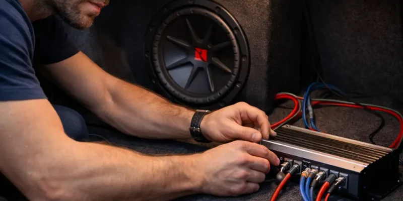 Subwoofer & Amplifier Installation
